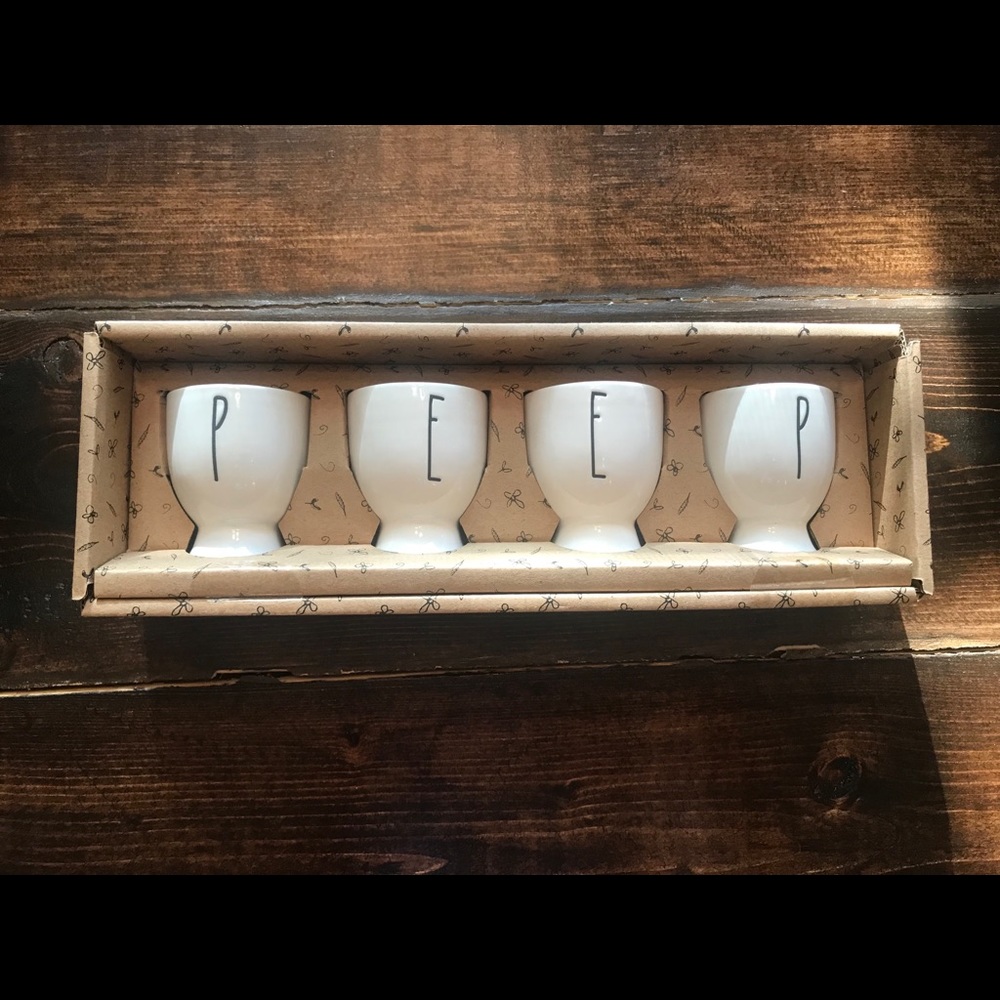 RAE DUNN PEEP EGG HOLDER